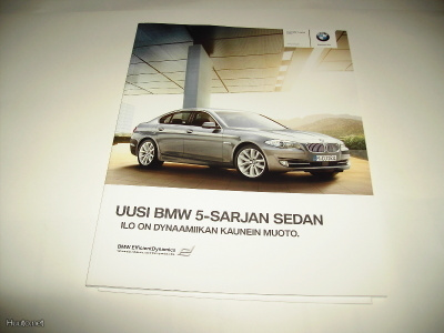 Myyntiesite - BMW 5-sarjan sedan - 2010