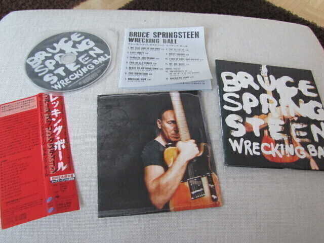 Bruce Springsteen Wrecking ball cd japani bonuksia