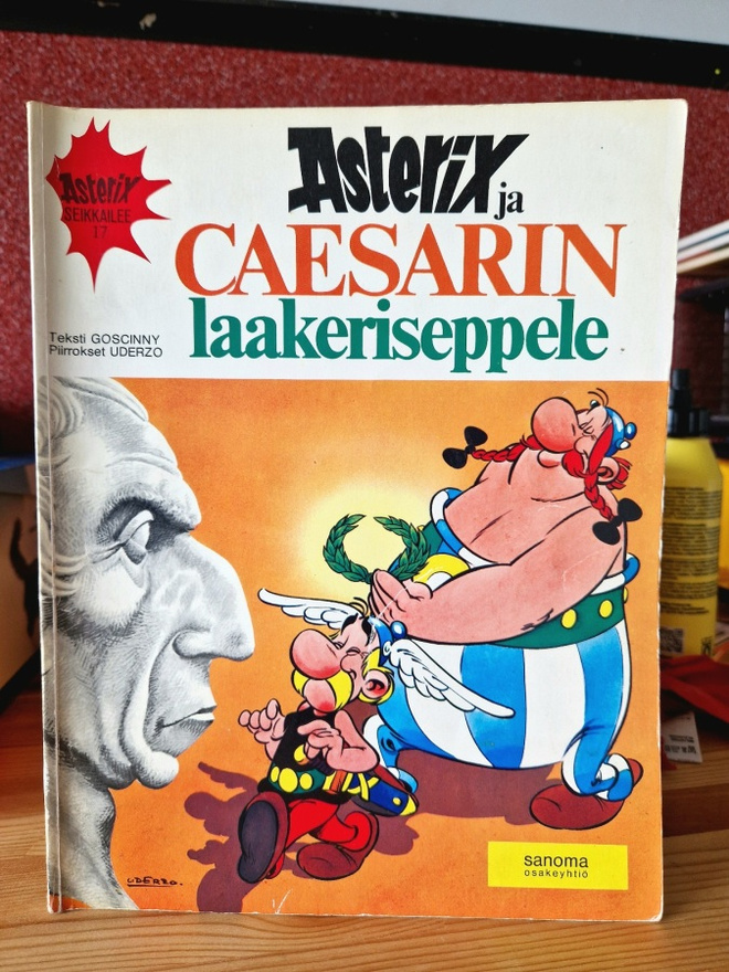 Asterix ja Ceasarin laakeriseppele 17.  1 Painos