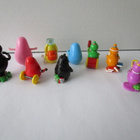 Pienet Barbapapa figuurit, 9 kpl - pikkukuva 2
