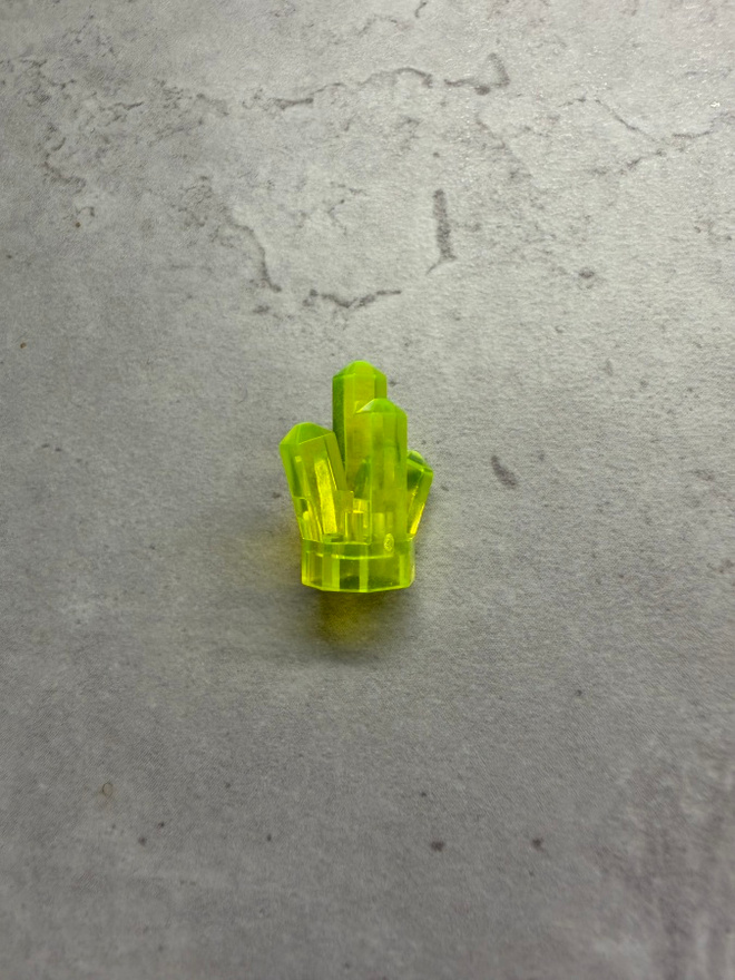 LEGO - ROCK CRYSTAL - Neon keltainen