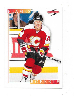 1995-96 Score #97 Gary Roberts , Calgary Flames