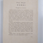 Franz Werfel : Verdi : oopperan romaani - pikkukuva 2
