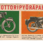 Keräilykuva Moottoripyöräparaati ROYAL ENFIELD PRINCE & ROUA - pikkukuva 2