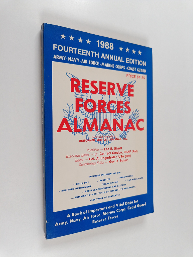 Lee Sharf : The Army Almanac 1988