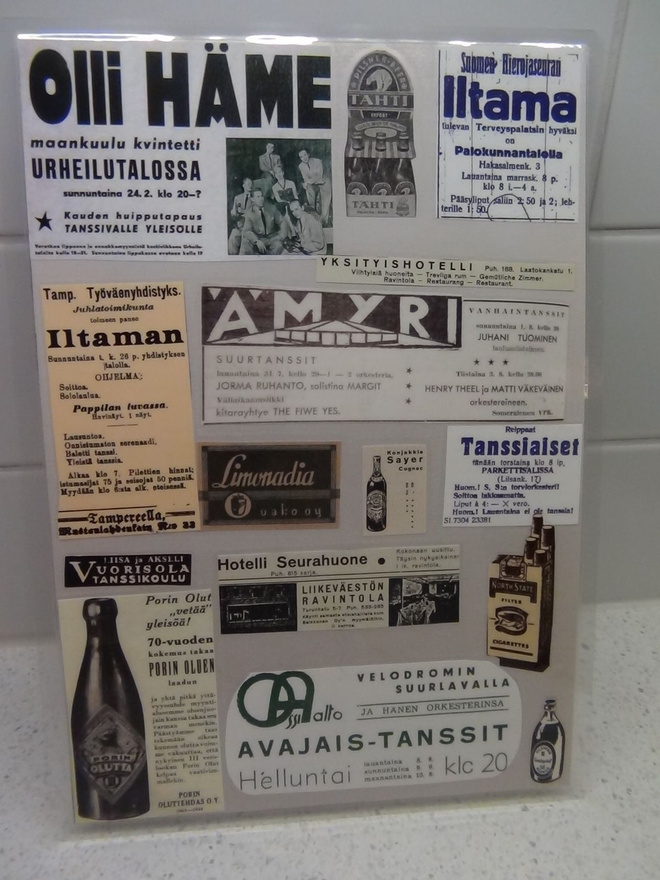 TANSSIAISET SILLOIN ENNEN,ÄMYRI,VELODROMIN SUURLAVA ......