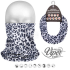 Viper Fashion 9in1 Mikrokuitukangas Putkihuivi leopardi UUSI - pikkukuva 1