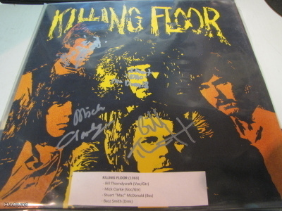 KILLING FLOOR S/T LP NELJÄLLÄ NIMMARILLA AKARMA 2002 PAINOS