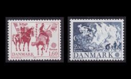 Tanska 730-1 ** Europa kansanperinne (1981)