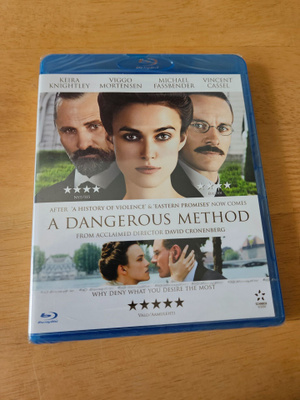 A Dangerous Method (Blu-ray, uusi)