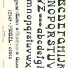 Kûnstlerschriften, Alphabete, 12 malli-arkkia. - pikkukuva 4
