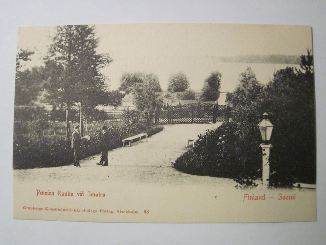 VANHA Postikortti Imatra HUIPPUKUNTO ennen-1905