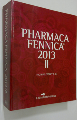Pharmaca Fennica 2013 II : tuoteselosteet A-G