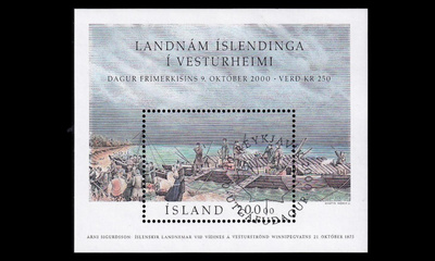 Islanti 962BL27 o Postimerkin päivä (2000)