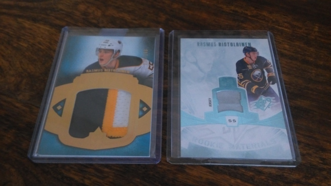 2013-14 Ultimate Collection RASMUS RISTOLAINEN Patch/100 RC
