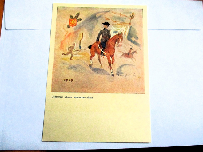 Talaskivi Uudenmaan rakuuna 1918 *