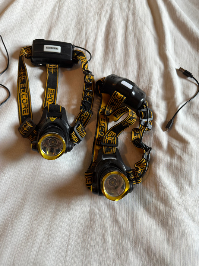 2kpl Ledcore otsalamppu