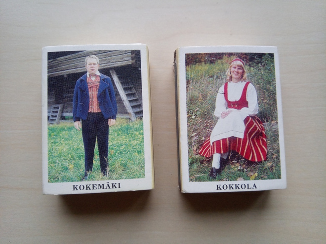 Tulitikkuaskit 2kpl Kokemäki ja Kokkola