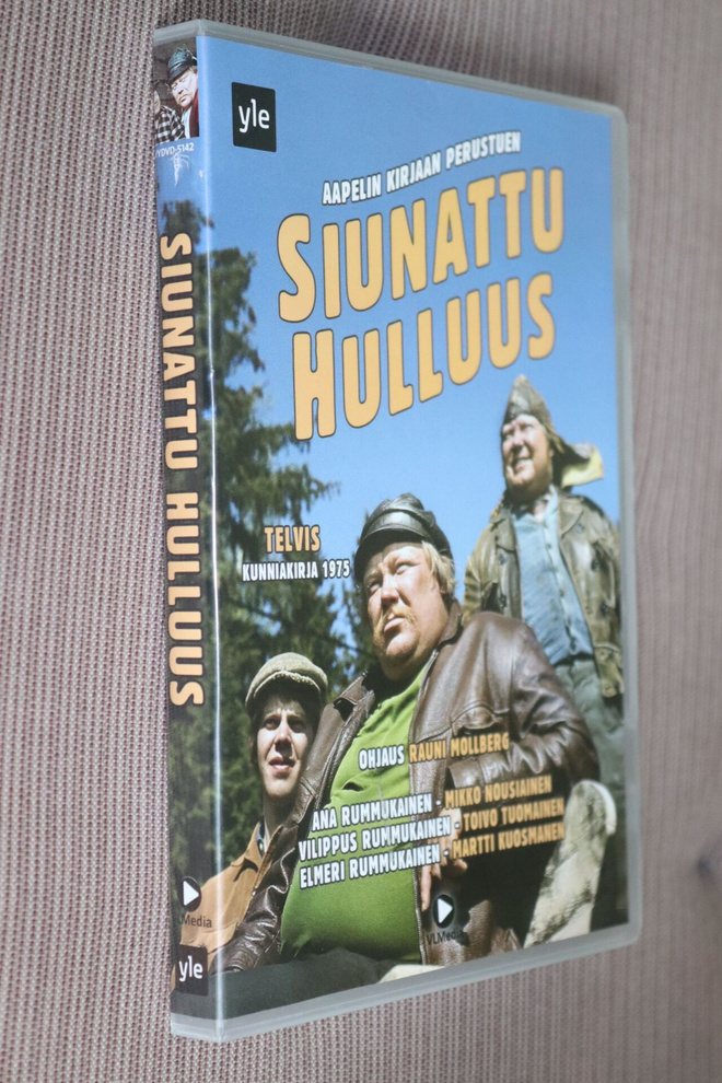 DVD Siunattu hulluus ( YLE 1975 Rauni Mollberg )