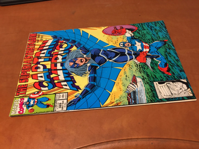 MARVEL CAPTAIN AMERICA 389/1991 HYVÄ