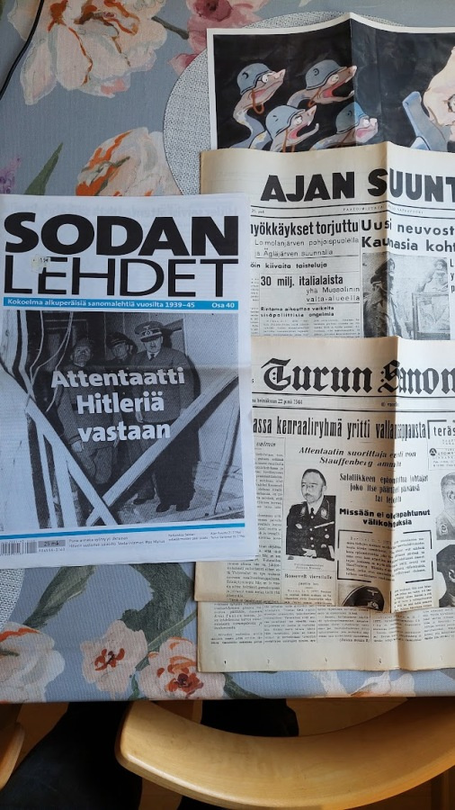 Sodan lehdet # 40 - Ajan suunta, Turun sanomat 1944