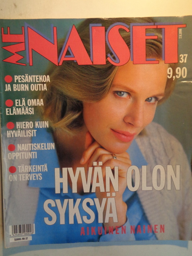 Me Naiset Nro 37/1990 (15.5)