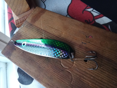 Hansen grej Laks 28g  lusikka uistin 8,5cm
