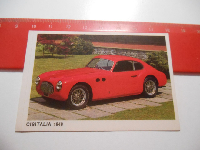 Jenkki Vanhat autot tarrakuvina # Cisitalia 1948
