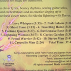 Darren Hume - Lightning Woman CD - pikkukuva 4