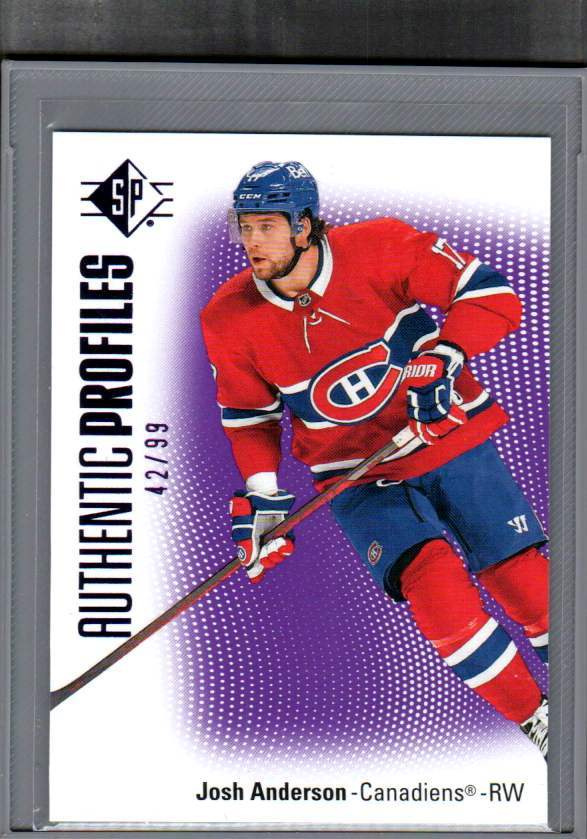 2021-22 SP - Authentic Profiles - Purple - 1,50 € / kpl