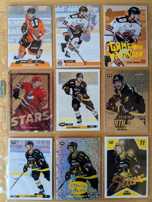 Teemu Turunen (HPK, HIFK, Kärpät) 9 erilaista korttia
