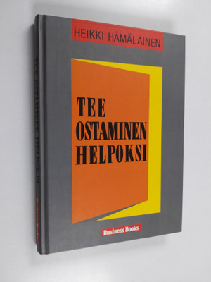 Heikki Hämäläinen : Tee ostaminen helpoksi