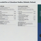 WIGWAM/TAIVAANVUOHI Pop Liisa Live In Studio 03 /04 CD - pikkukuva 2