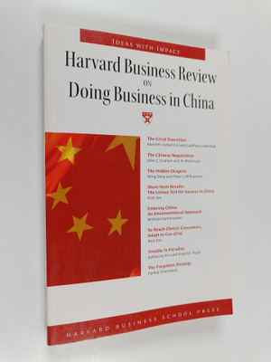 Harvard business review on doing business in China