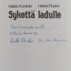 Heikki Kantola ym. : Sykettä ladulle (signeerattu, tekijä... - pikkukuva 3