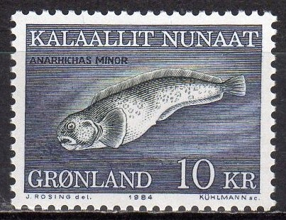 (SA0018) GREENLAND, 1984 (Wolffish). Mi # 154. MNH**