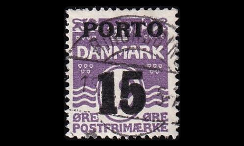 Tanska PORTO_32 o 15/12 öre päällepainama (1934)