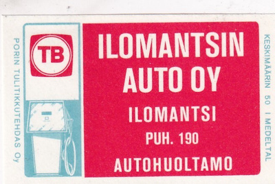 Ilomantsi, Ilomantsin Auto Oy. TB.  s91