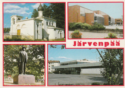 KIRKKOKORTTI - JÄRVEMPÄÄN ORTODOKSINEN KIRKKO