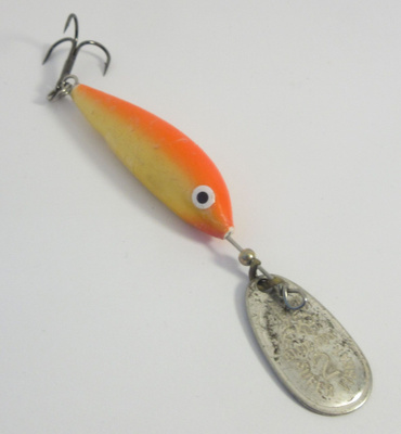 Blue fox minnow spinner