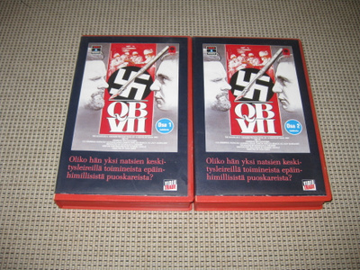 QB VII - Natsilääkäri Osat 1-2 -VHSt (FIx, Leon Uris, 1974)