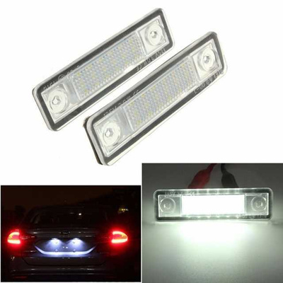 Opel LED rekisterikilven valot — kirkkaan valkoi