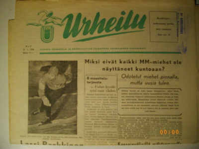 Urheilu lehti Nro 3/1950 (28.10)
