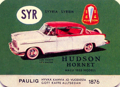 HUDSON HORNET, Minimoi nro: 516