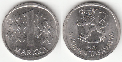 1 mk 1975, hyvä
