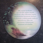 KULKEMATON KAISA PYÖREÄ MIETELAUSEKORTTI MK AIKAINEN - pikkukuva 1