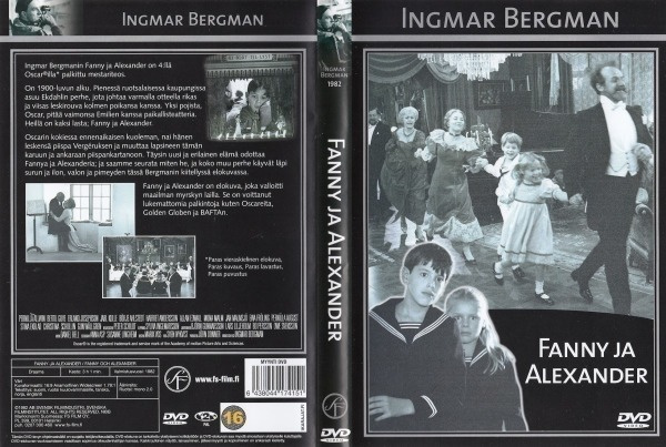Fanny ja Alexander (DVD) Ingmar Bergman - elokuva