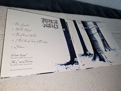 Forest Silence – Winter Ritual CD 2010 – lim. 500 – PTM04