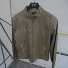 BIKER-tyylinen,uusi,krokoimitaatio,keinonahkatakki,koko M - pikkukuva 1