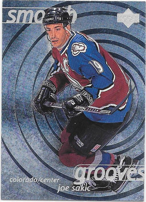1997-98 Upper Deck Smooth Grooves #SG35 Joe Sakic Colorado